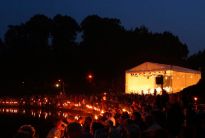 Musik und Licht am Hollersee